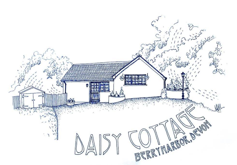 Daisy Cottage Near Broadsands Beach Berrynarbor Exterior photo